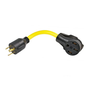 12 Quick Products QP-15M30F012 RV Adapter Cord 15A Male to 30A Female 12 Quick Products QP-15M30F012 RV Adapter Cord 15A Male to 30A Female